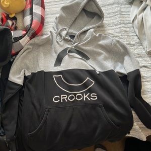 Crooks and Castles sweater large